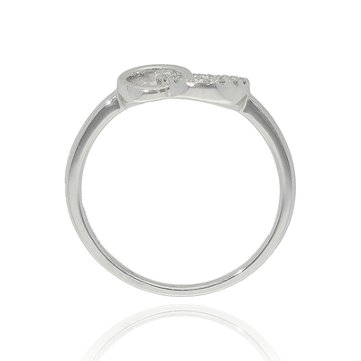 Frank Trautz fehér arany gyűrű 52-es méret (1-08324-52-0089/52)